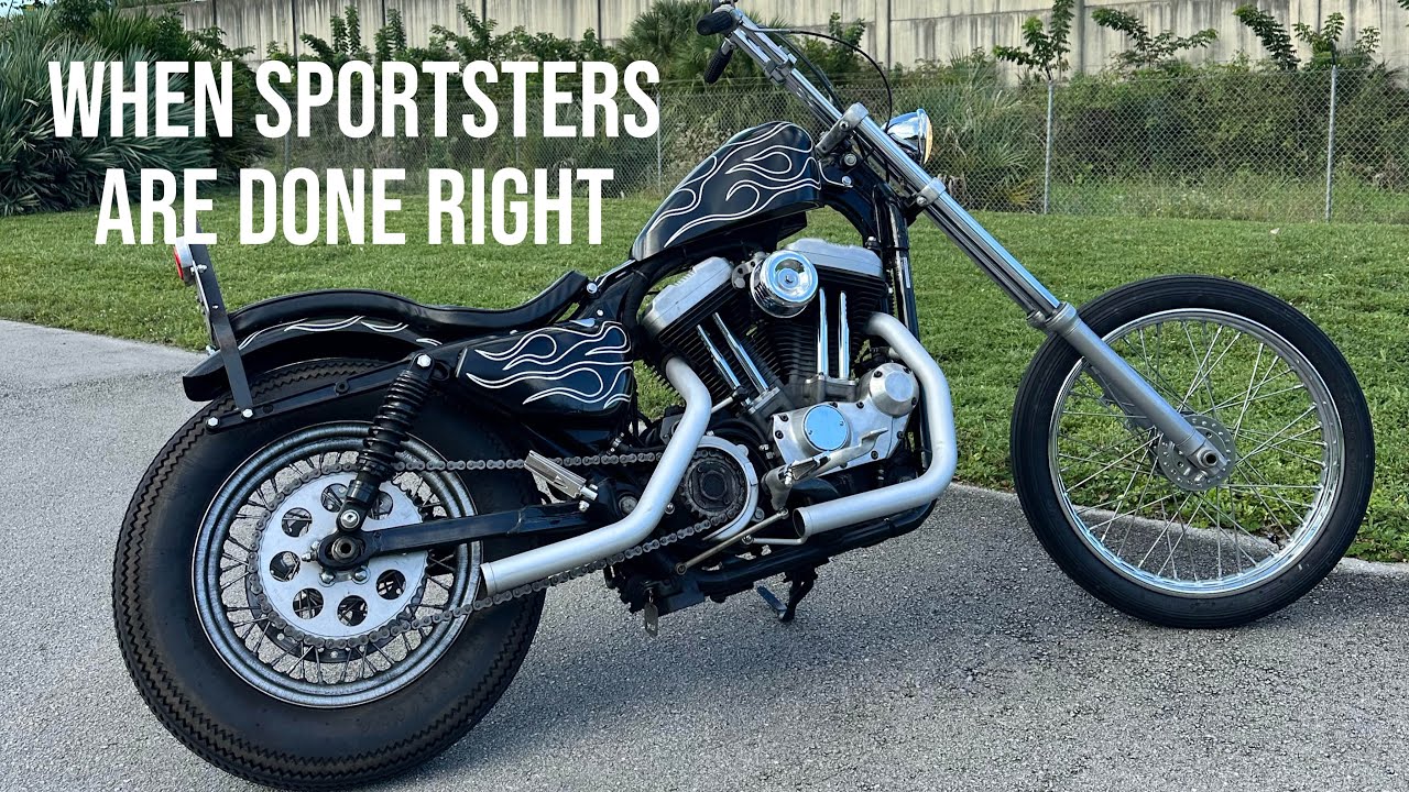 ПЕРВАЯ ПОЕЗДКА на хорошо сделанном спортивном мотоцикле // Harley-Davidson Sportster 1200