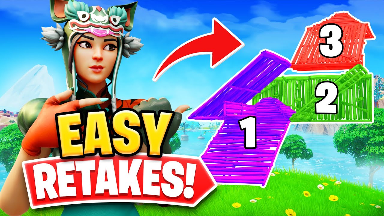 The Best High Ground Retakes For Beginners in Chapter 3! (EASY RETAKE TUTORIAL!) - Fortnite Tips
