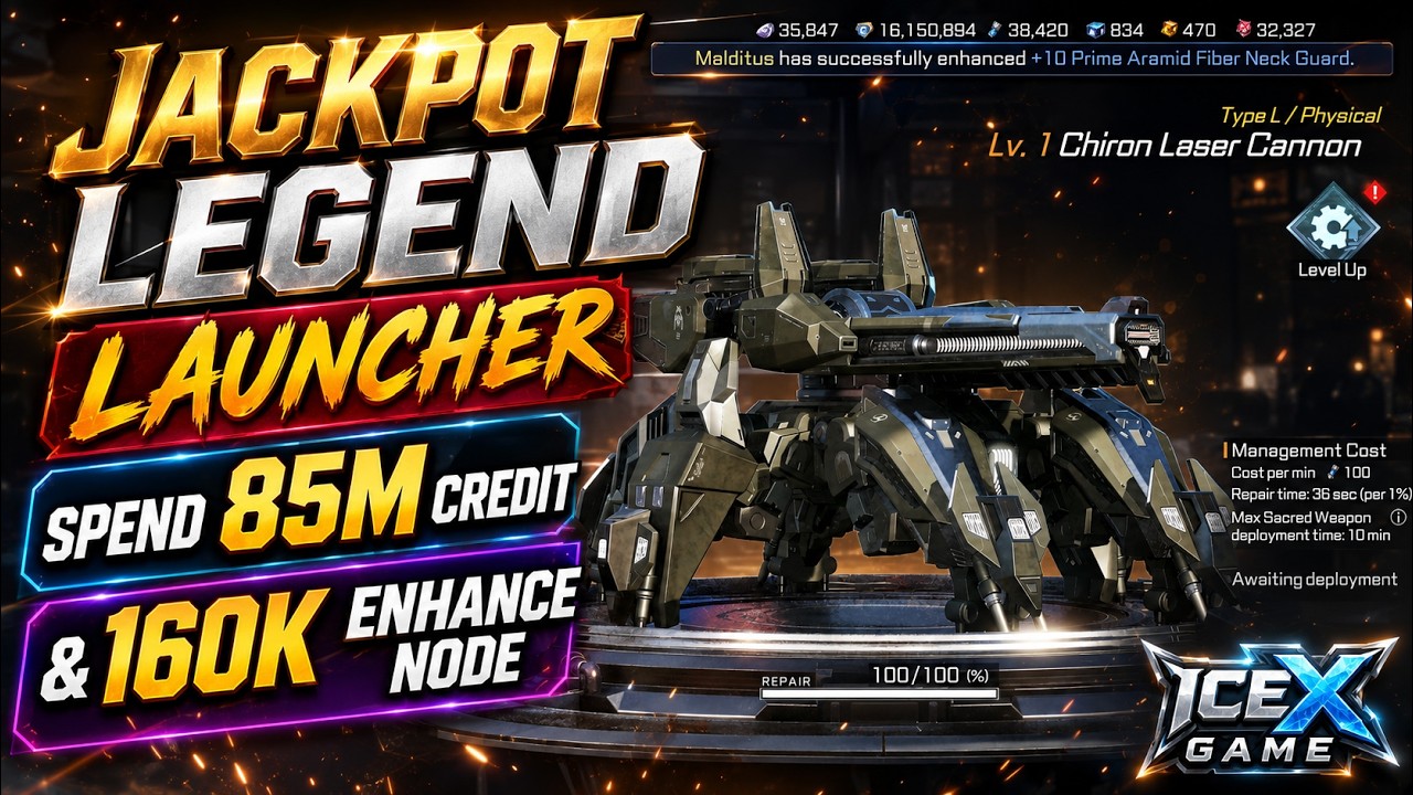 RF Online Next Jackpot Legend Launcher: потратьте 85 миллионов кредитов и 160 тысяч на улучшение ...
