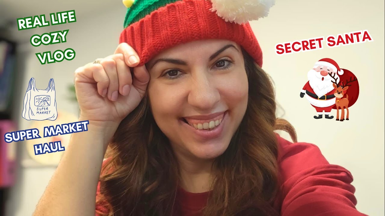 Real Mom Vlog | Super Market Haul, Secret Santa & Antonarou Vicko Finds!