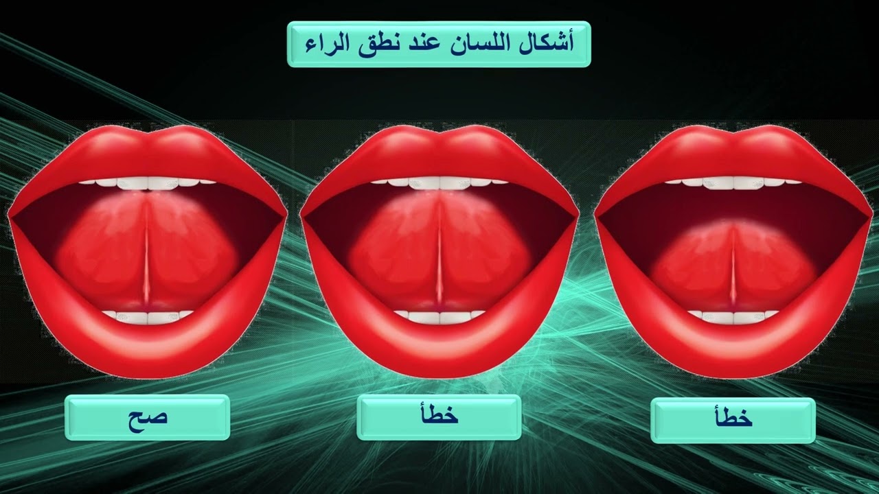 مخرج حرف الراء