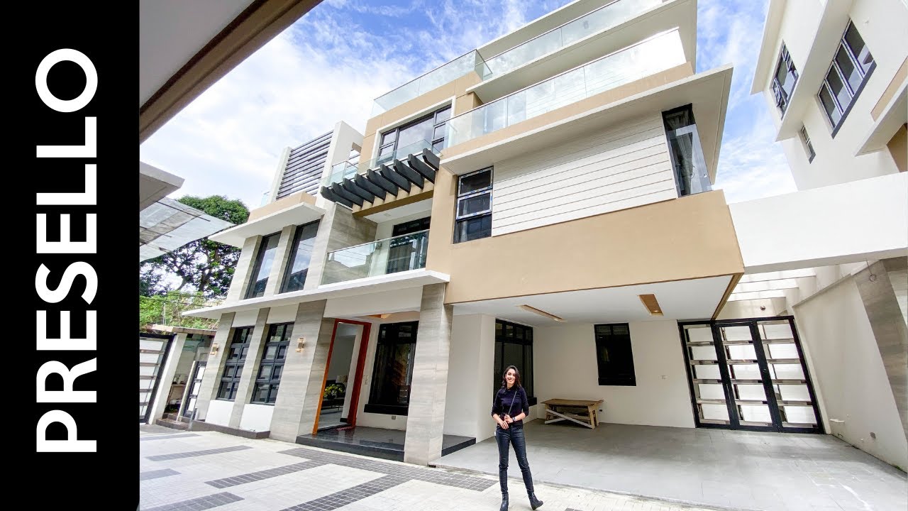 House Tour 141 &bull; Inside the Luxurious White Stone Houses in New Manila &bull; Presello