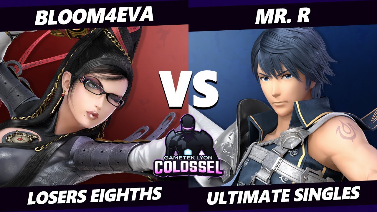 Colossel Top 8 - Bloom4eva (Bayonetta) Vs. Mr. R (Chrom) SSBU Ultimate Tournament