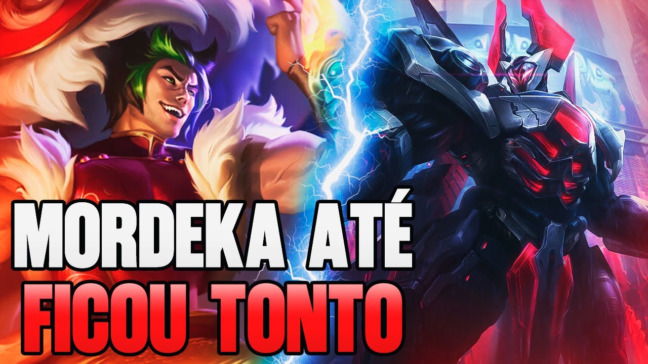 DEIXEI O INIMIGO TONTO COM ESSE STOMP! | Sett vs Mordekaiser