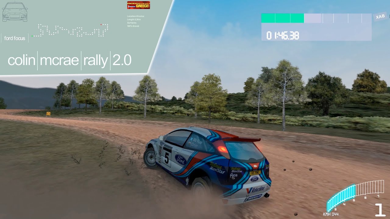 Ford Focus RS WRC | Greece | Colin | McRae | Rally | 2.0