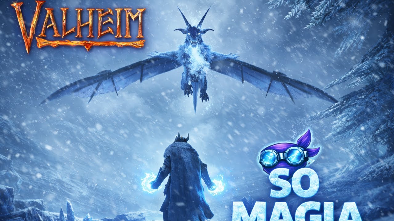 VALHEIM só com magia (DIA 05)