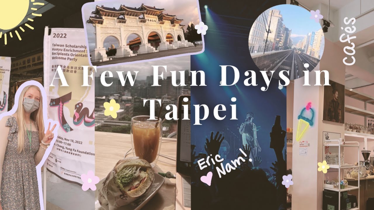 Fun Days in Taipei Vlog - Cafes, Concert, and School Events ☕️🎤