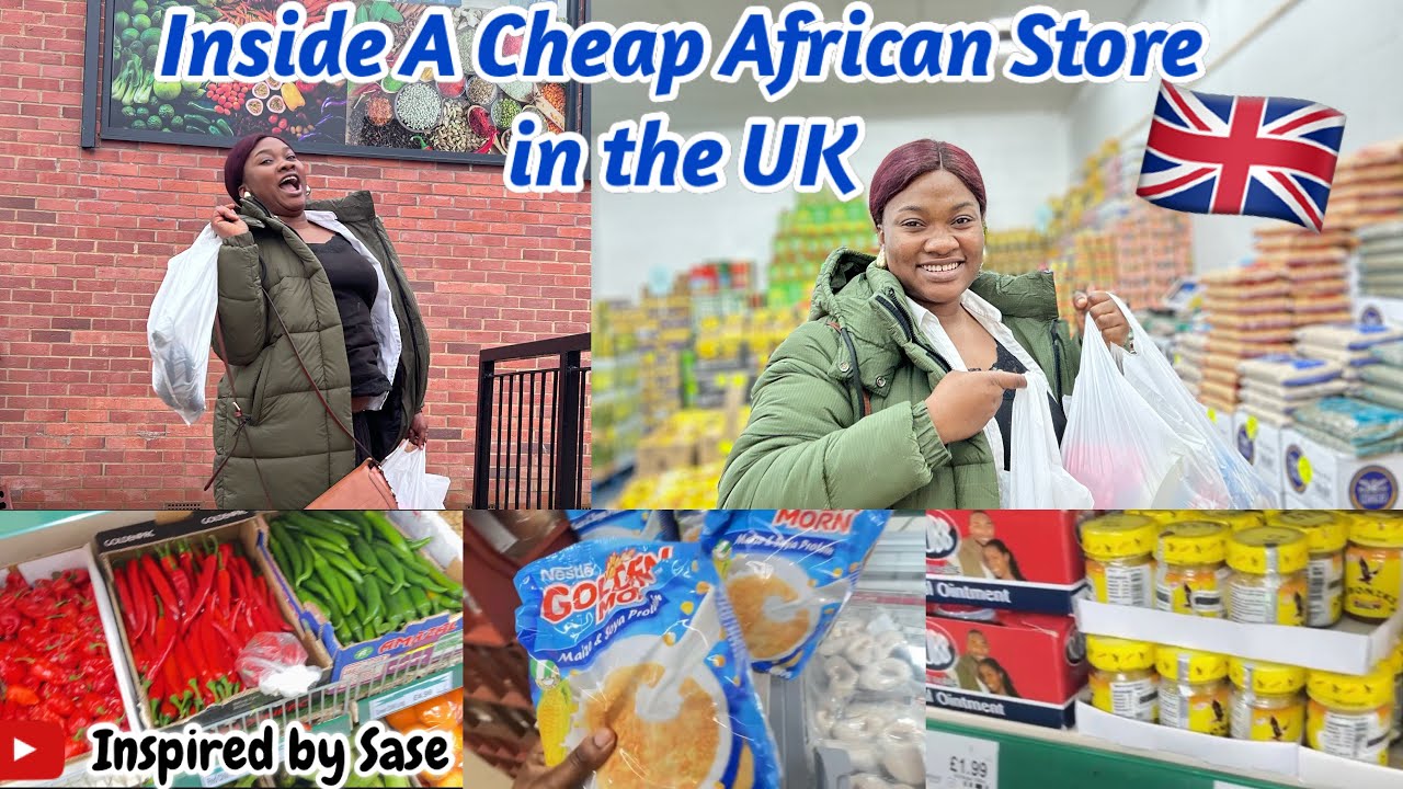 CHEAP AFRICAN FOOD GROCERY SHOPPING IN WEST YORKSHIRE UK
