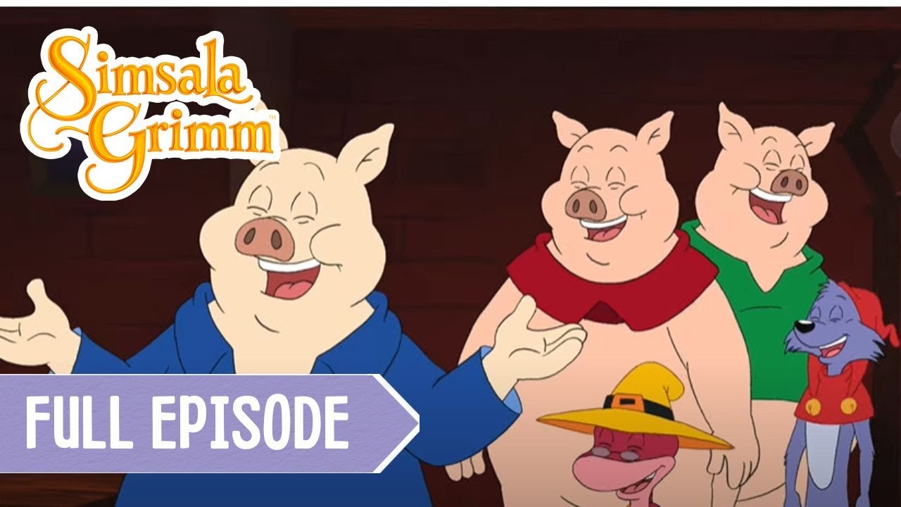 Three Little Pigs - SimsalaGrimm (Season 3, Ep.6) | FULL EPISODE🐷🐷🐷