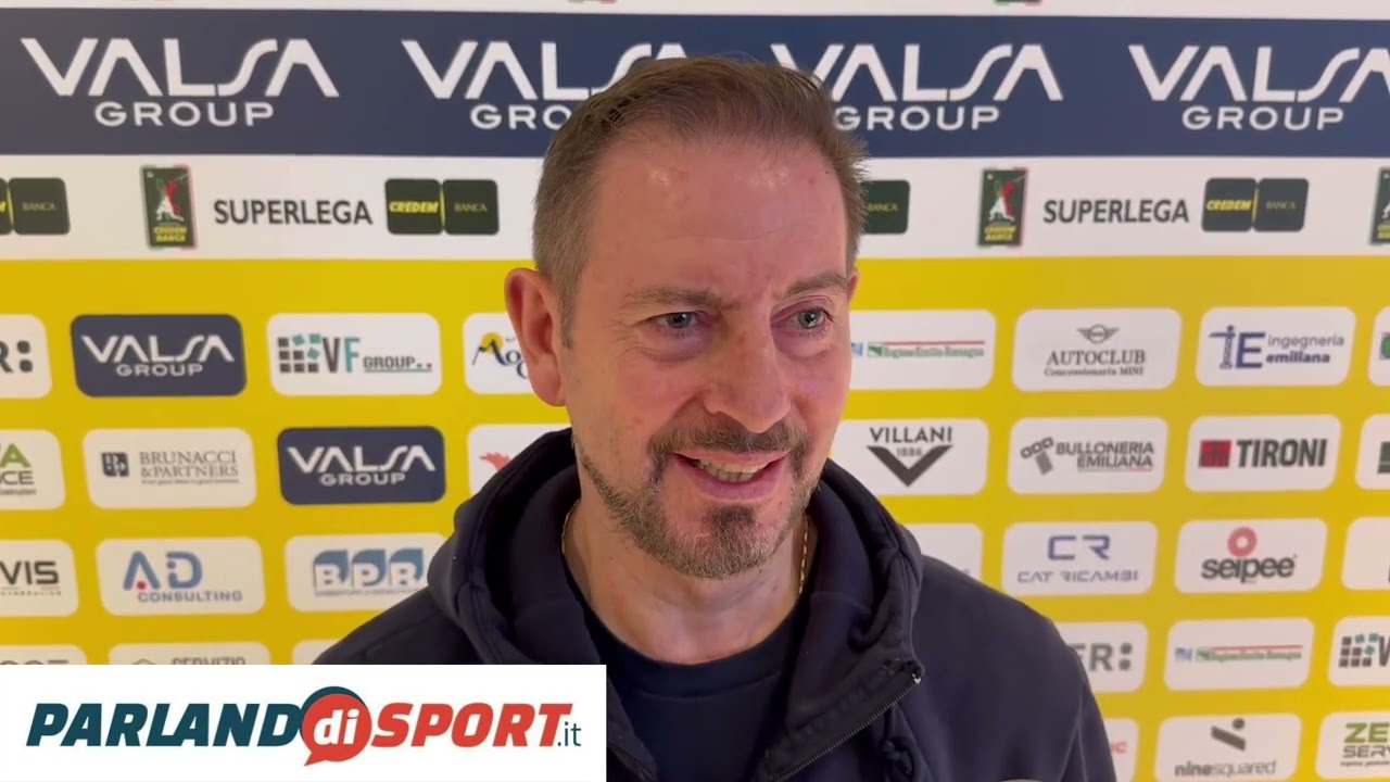 Modena Volley, gialloblù verso il match con Milano: intervista coach Giuliani