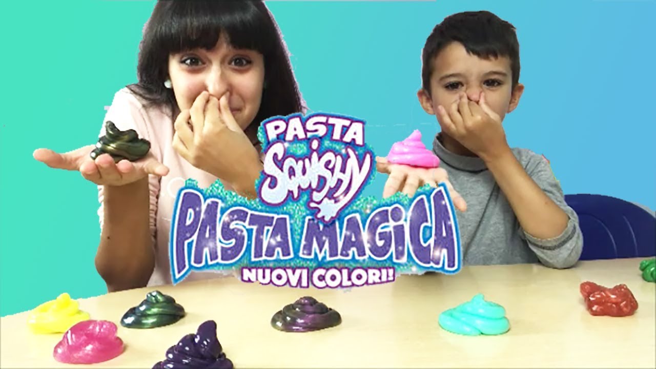 PUPU' SQUISHY IN  PASTA MAGICA!!!