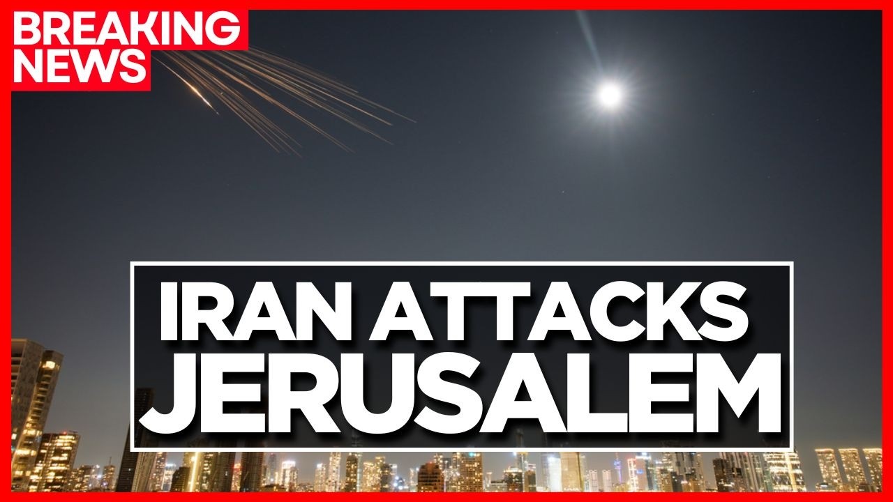 WATCH: Iranian Ballistic Missile Explodes Over Jerusalem, Dramatic Intercept Caught On Camera