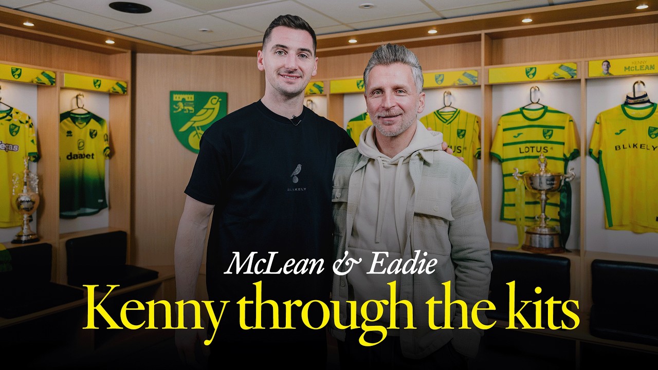 Kenny through the kits 👕 | McLean and Eadie look back on the Mayor's career in yellow so far 💛