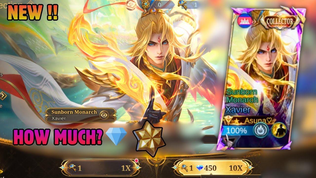 HOW MUCH I SPENT FOR NEW COLLECTOR XAVIER IN NEW Exquisite Collection| MLBB