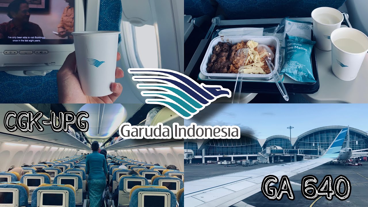 INTERIOR BARU GARUDA INDONESIA! || Penerbangan JAKARTA - MAKASSAR || GA 640 || PK-GMY