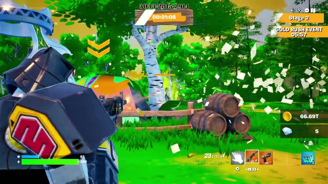 【FORTNITE】 おれんじ君ローグライクにトライ_15（ミニガンが出ないよ！！？？）