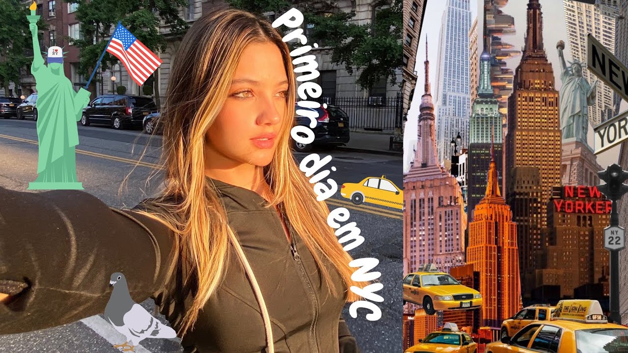 PRIMEIRO DIA MORANDO SOZINHA EM NYC • conhecendo Manhattan 🇺🇸🗽🍕