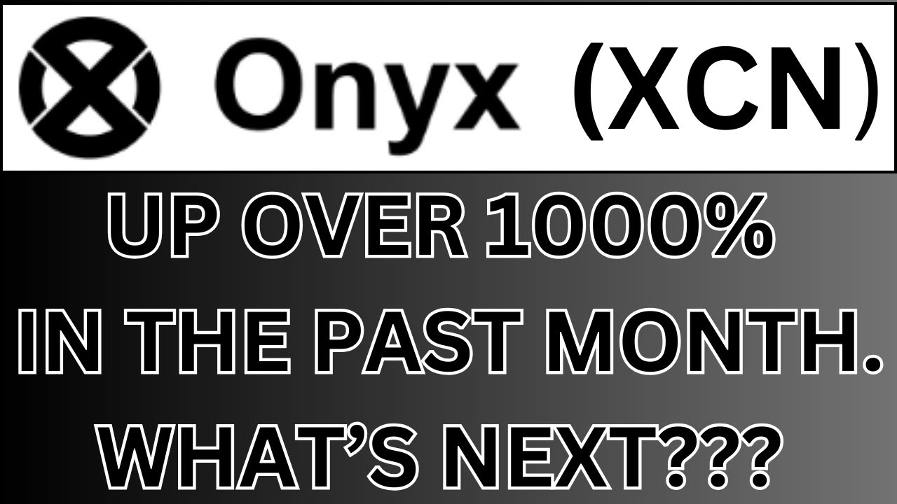 ONYX COIN UP OVER 1000% FOR THE MONTH!!!