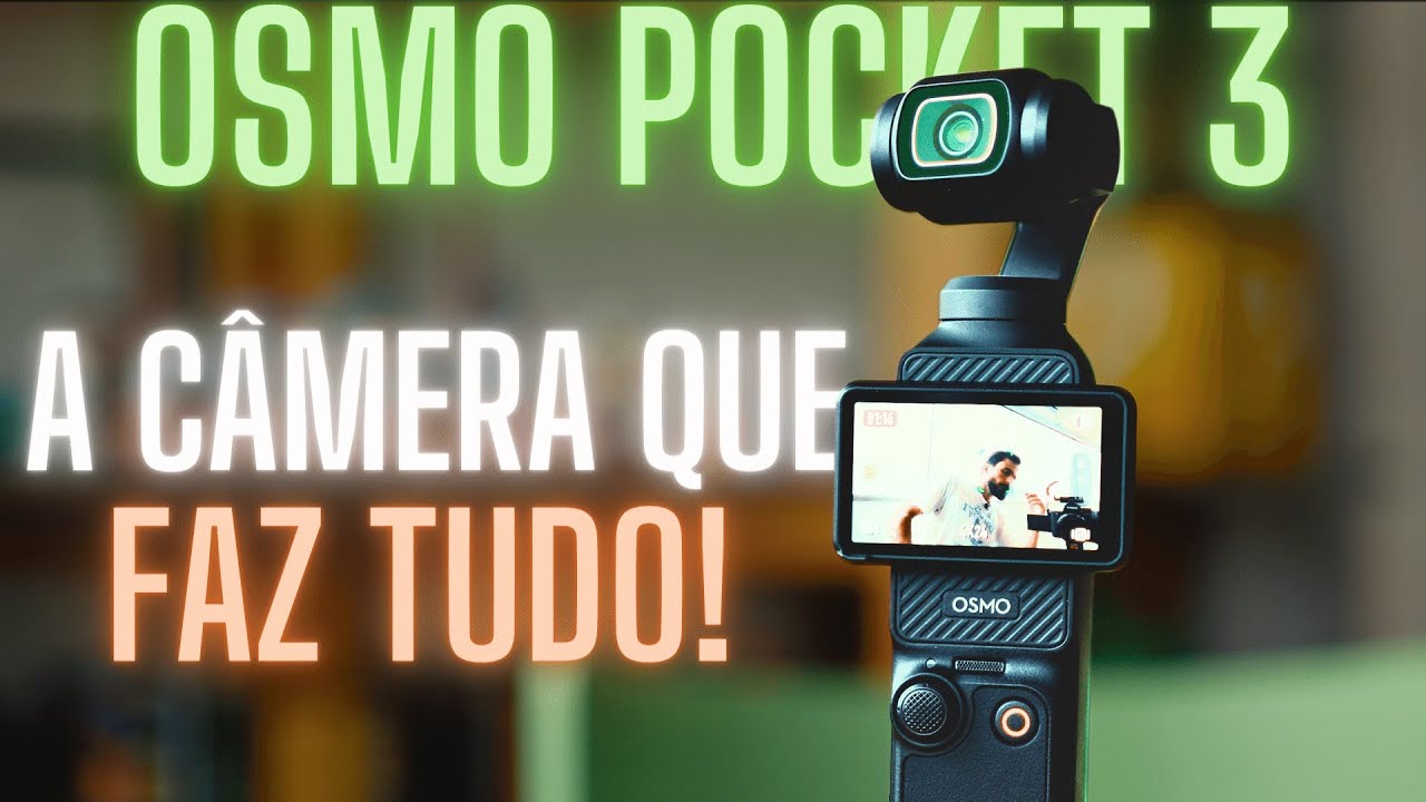 Usei a DJI OSMO POCKET 3 por 2 MESES. Eis o motivo do hype!