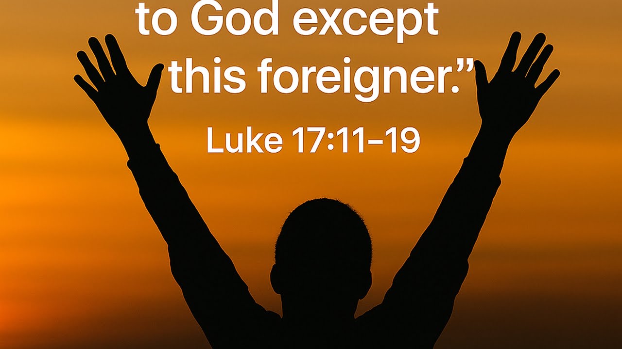 Deep Gratitude | Sermon for 12 October 2025