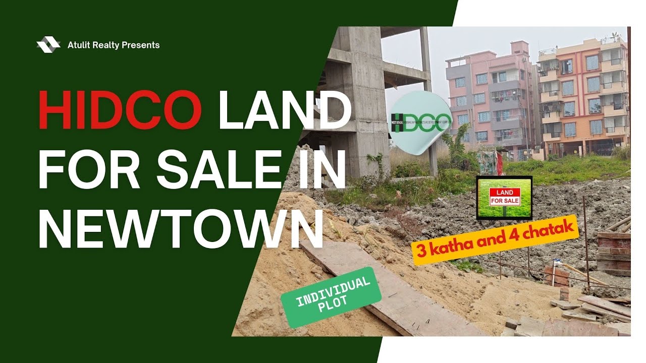HIDCO Plot For Sale In Action Area Newtown