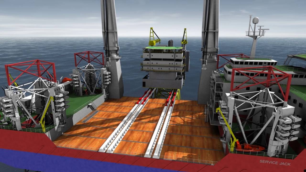 Global Maritime GM-J2800 Topside Installation