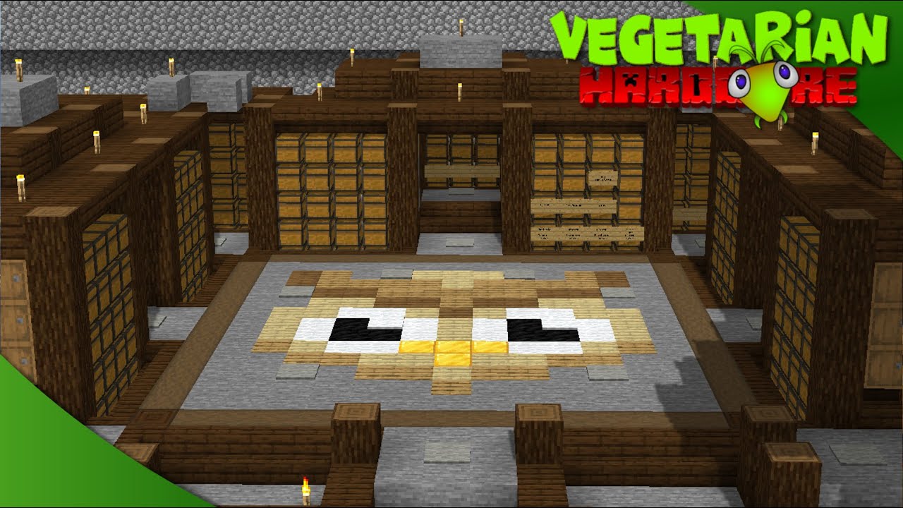 Owl Storage Room ♥ Ep. 6 ♥ Vegetarian Hardcore Minecraft Lets Play