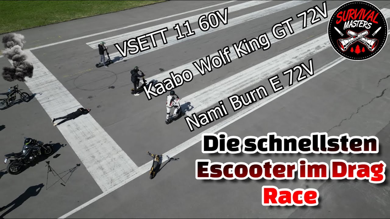 Die Schnellsten Escooter der Welt 🌍 im EPISCHEN DUELL 🔥