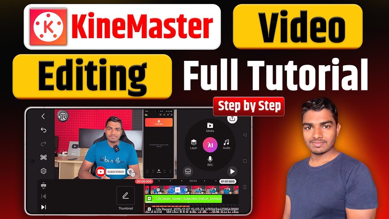 Kinemaster Video Editing | Kinemaster Se Video Kaise Edit Kare | YouTube Video Editing Kaise Kare