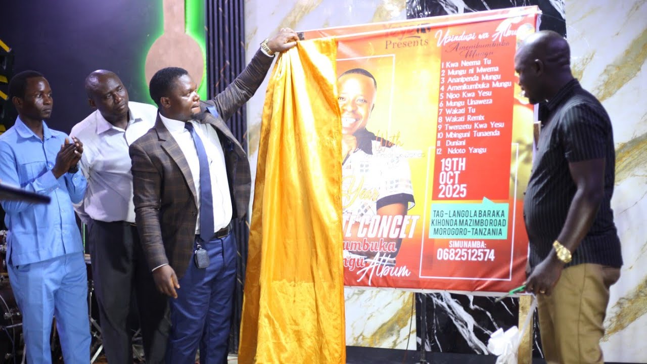 #LIVE VIDEO UZINDUZI WA ALBUM YA 01 FREDRICK JONAS TAR 19/10/2025 CELEBRATE CONCERT 5YEARS 2020/2025