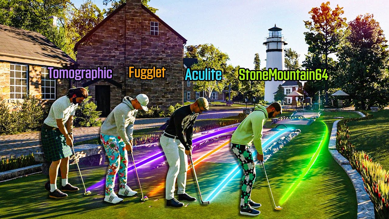 THIS IS THE PUTT PUTT GAME OF THE CENTURY | PGA GOLF 2K23 ft F.A.S.T. Squad