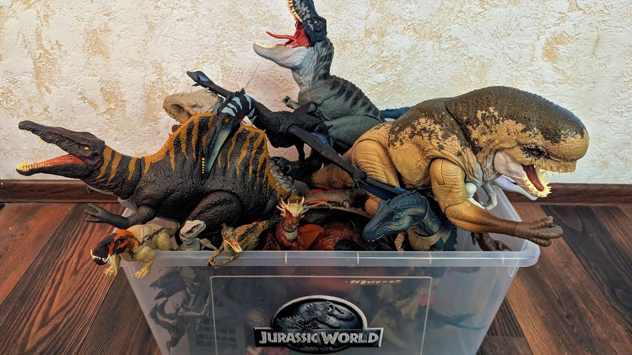 Новинки в моей коллекции динозавров #mattel  #rebirth #hammondcollection #jurassicworld #dinosaur 