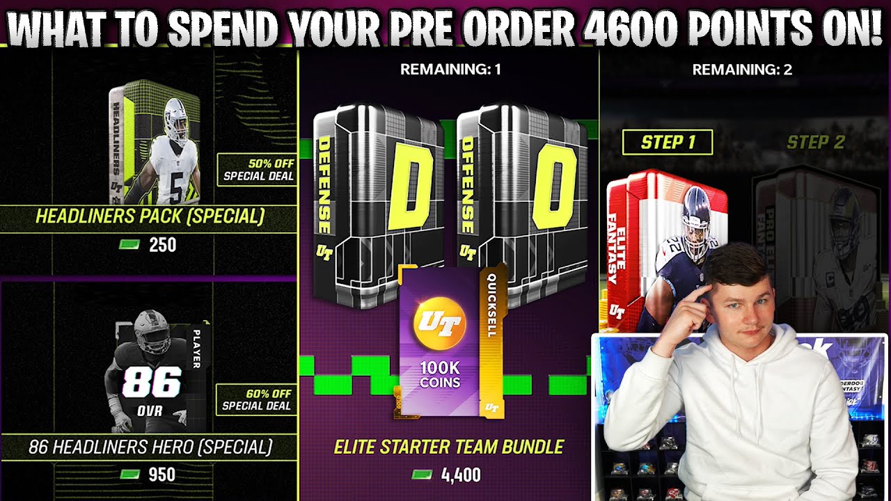 89 OVERALL PULL! HOW TO USE YOUR ALL MADDEN PRE ORDER 4600 MADDEN POINTS! | MADDEN 23 ULTIMATE TEAM