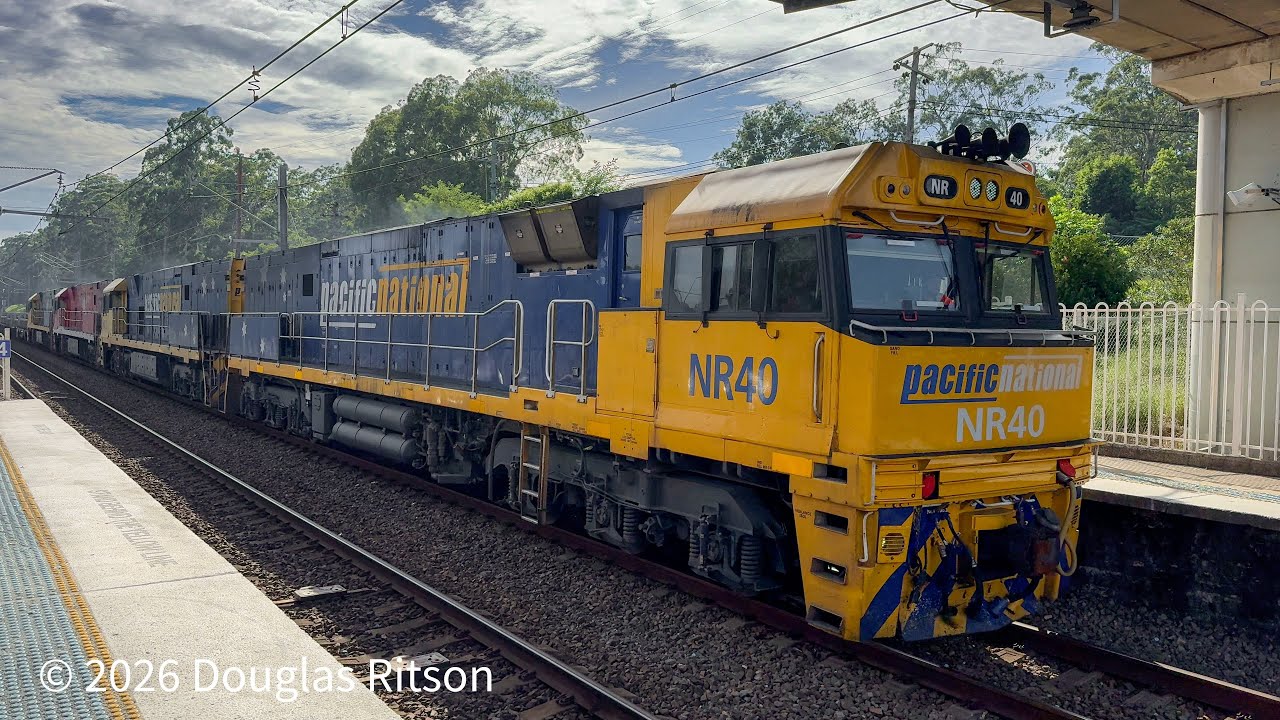 2NY3 - NR40, NR72, NR75, NR25. Thanks for the toots, bells and wave. Narara 0922 23/2/26