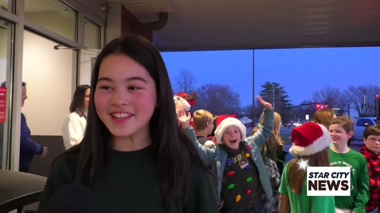 Klondike Students Carol All Around the City