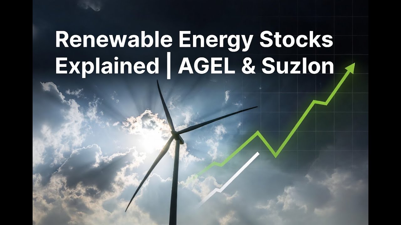 Renewable Energy Stock Explained | Adani Green & Suzlon #AGEL #Suzlon #renewableenergy #greenenergy