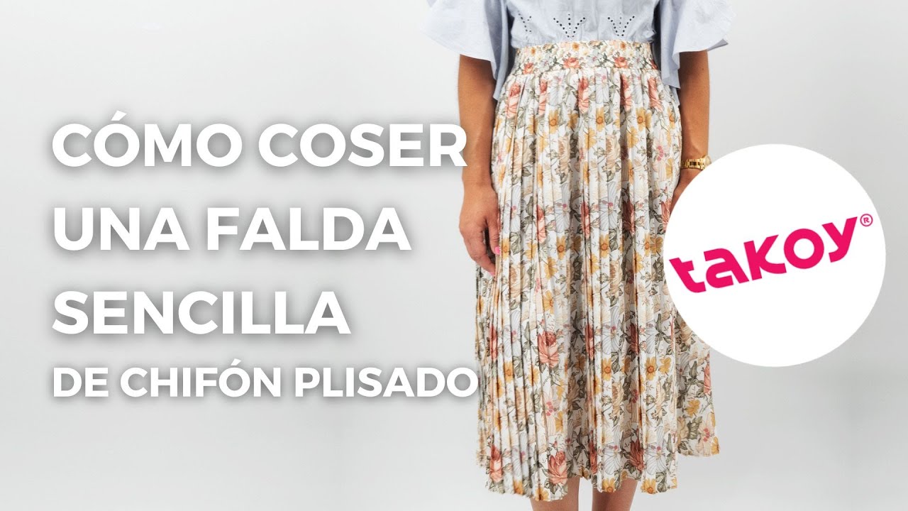💃 CÓMO COSER UNA FALDA PLISADA  │ @TakoyES