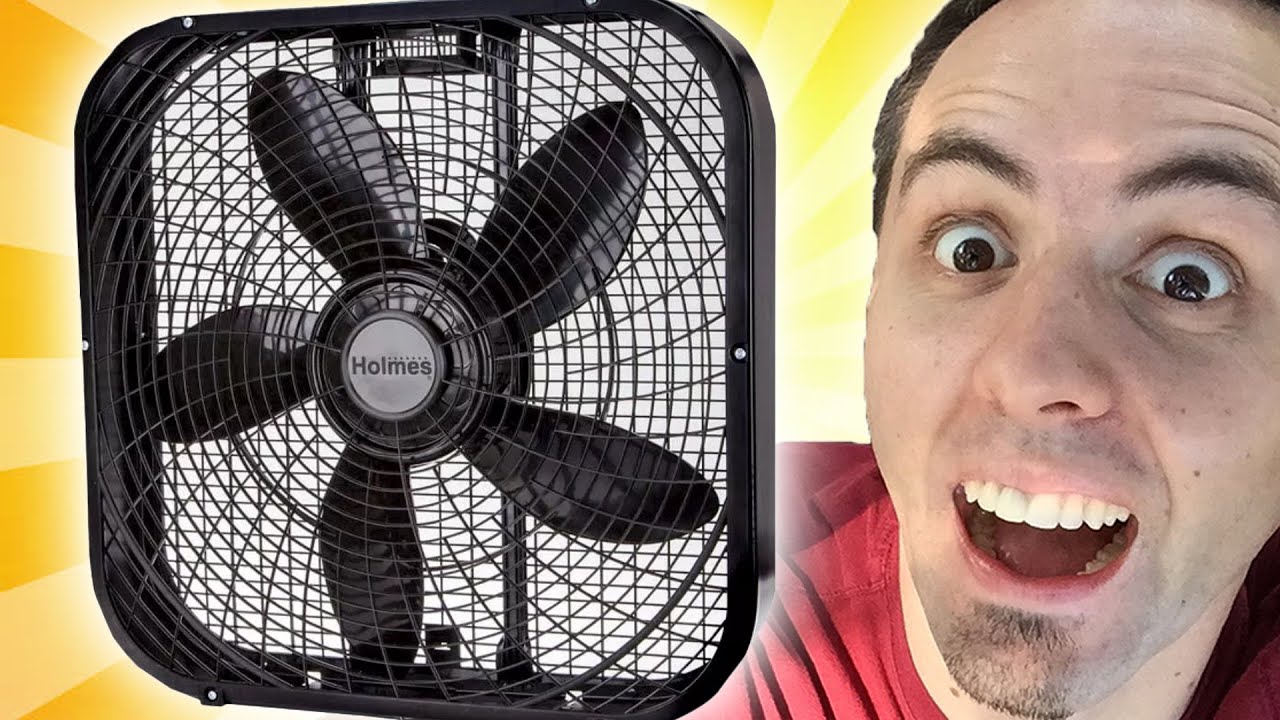 BOX FAN FOR SLEEPING | Holmes Box Fan Unboxing & First Look Review