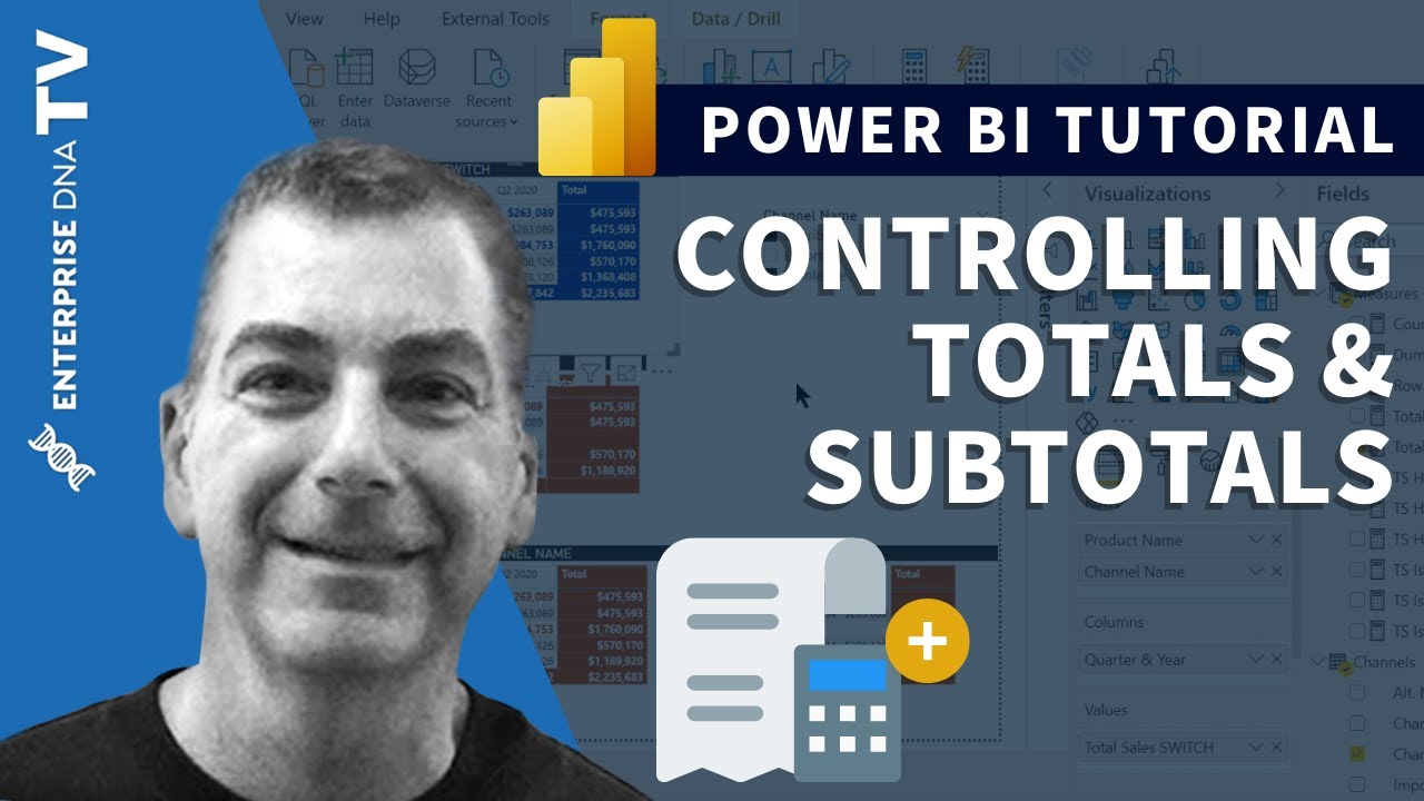 Controlling Totals and Subtotals In Power BI