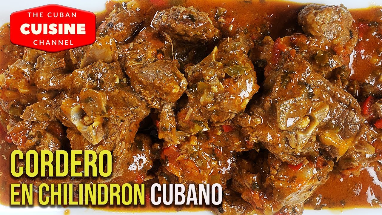 🚀FRICASÉ de CORDERO Cubano🔥 Receta de CHILINDRÓN CUBANO un plato ÚNICO y EXQUSITO.