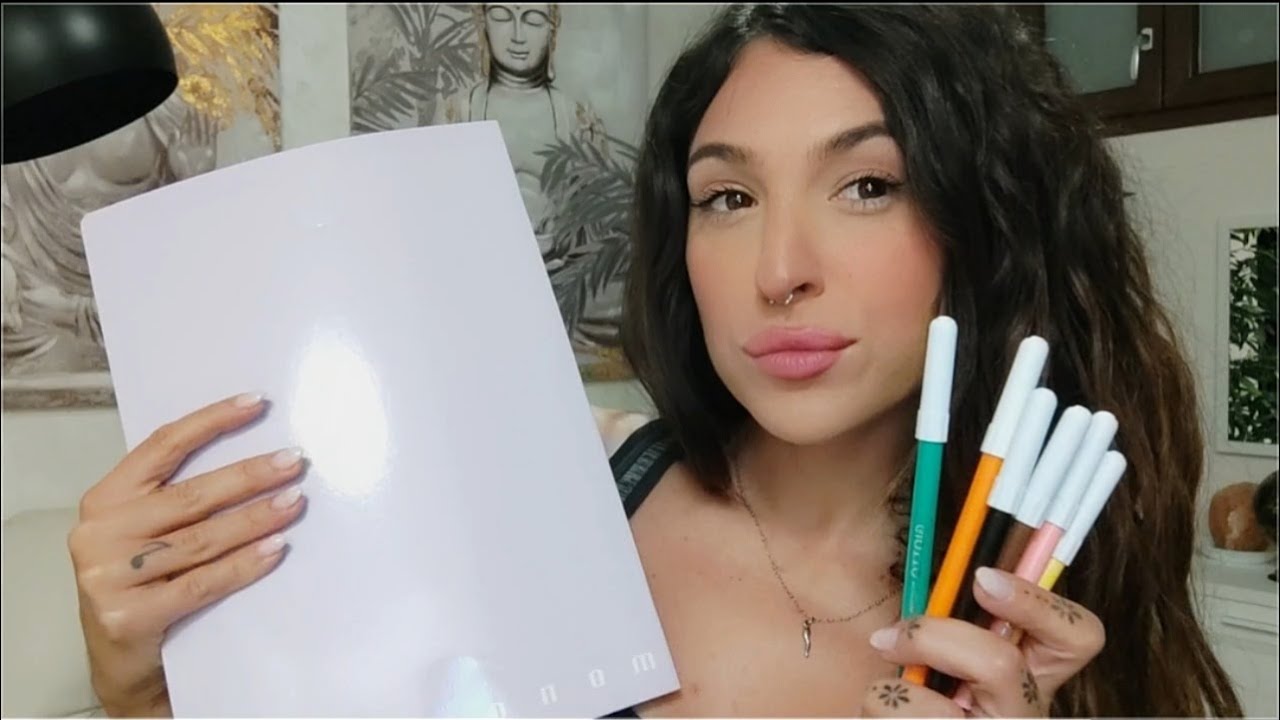 TI FACCIO UN RITRATTO...TU RILASSATI 🥱🎨 ASMR ita roleplay