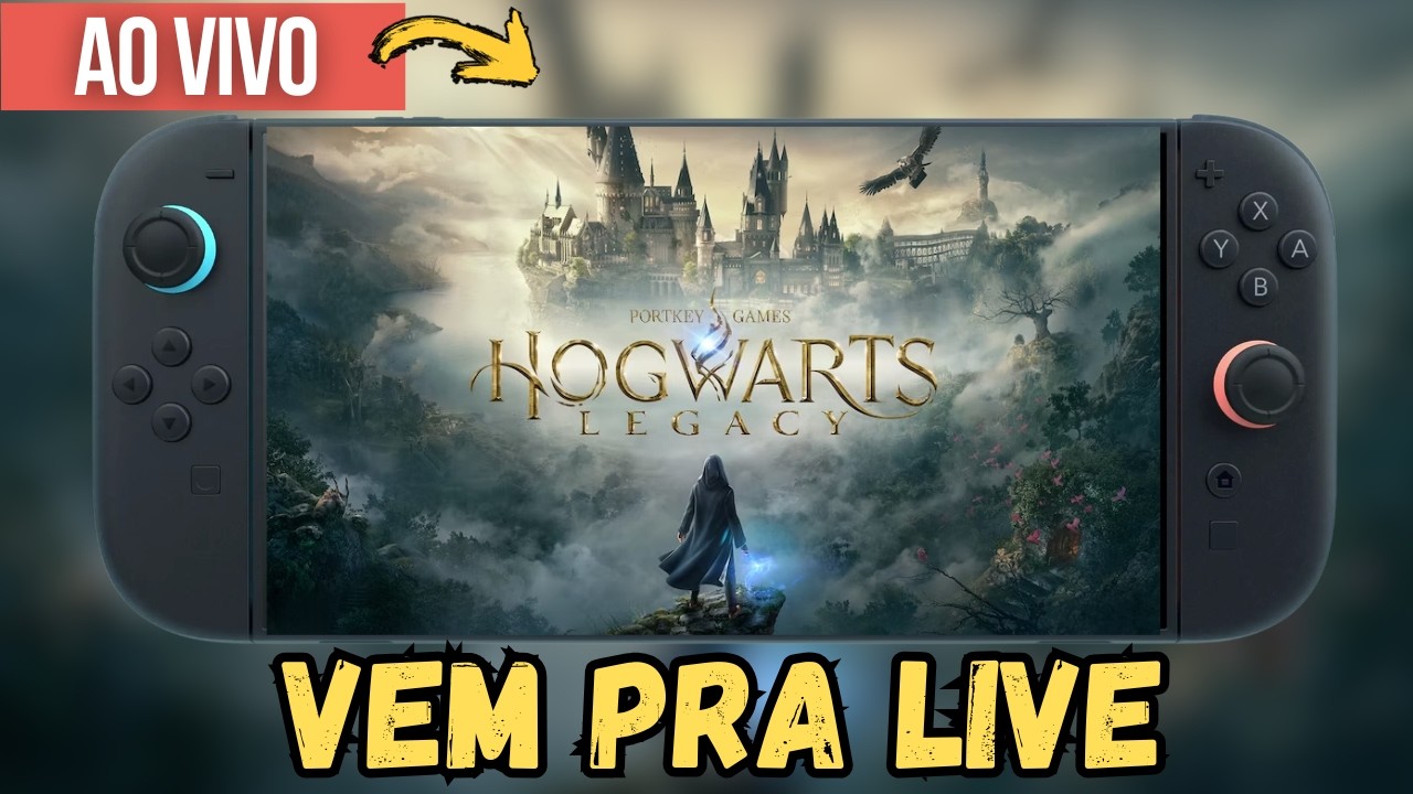 🔴BORA JOGAR HOGWARTS LEGACY NO NINTENDO SWITCH 2 ?