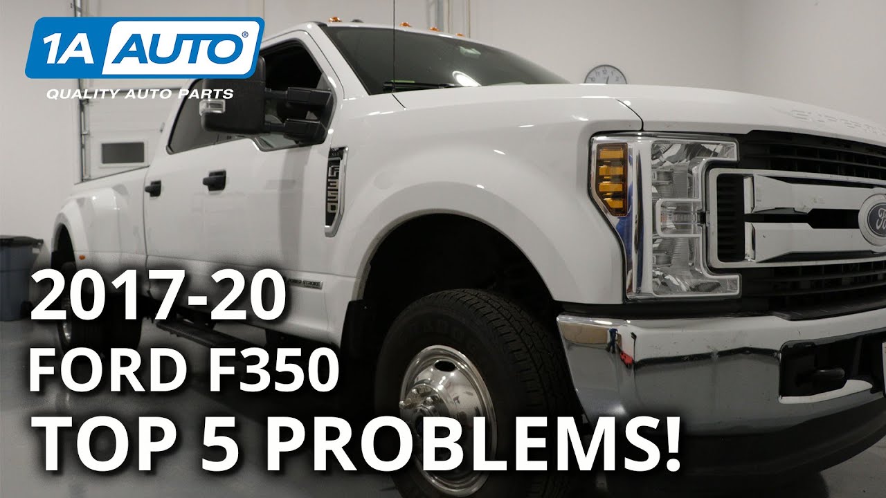 5 основных проблем Ford F-350 Truck 4-го поколения 2017-20