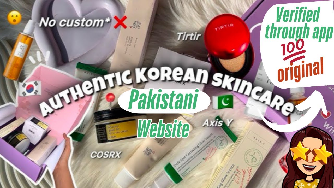 Korean SkinCare~Where to Buy Original K-Beauty Products in Pakistan🇵🇰 #original #koreanskincare