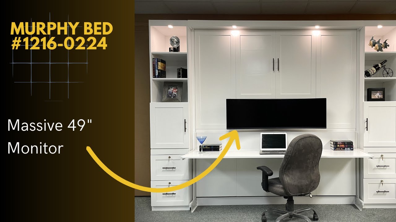 Murphy bed with Monitor
