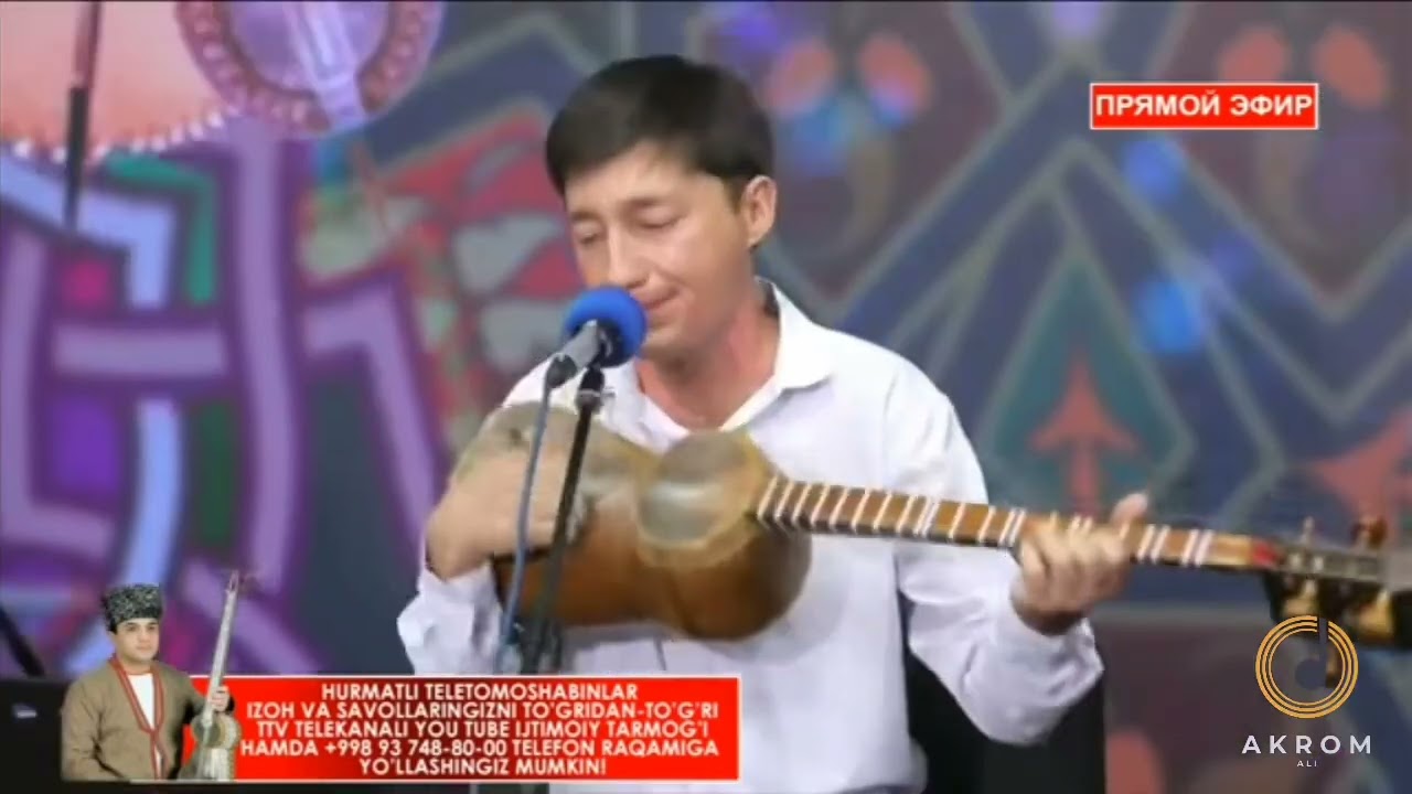Akrom Otajonov - Savti Suvora. (TTV LIVE) |  Акром Отажонов- савти сувора (ТТВ ПРЯМОЙ ЭФИР)