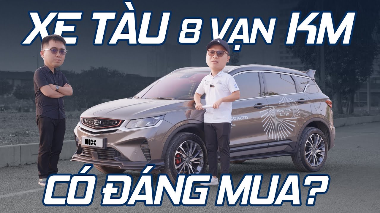 Xe Tàu 8 VẠN KM có ĐÁNG MUA? Mang Geely Coolray đi check ở 2 gara, nhờ Oto.com.vn định giá!!!