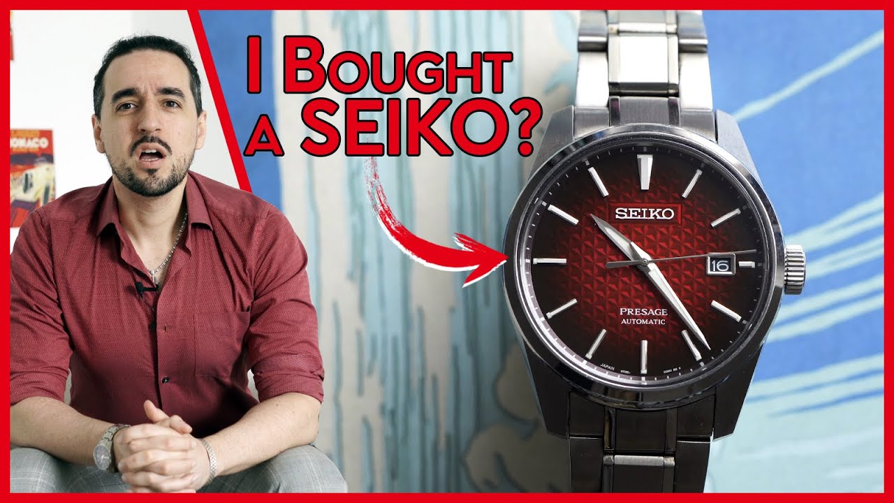 ПОЧЕМУ я купил Seiko? | Seiko Presage Sharp Edge SPB227J1 Red Dial
