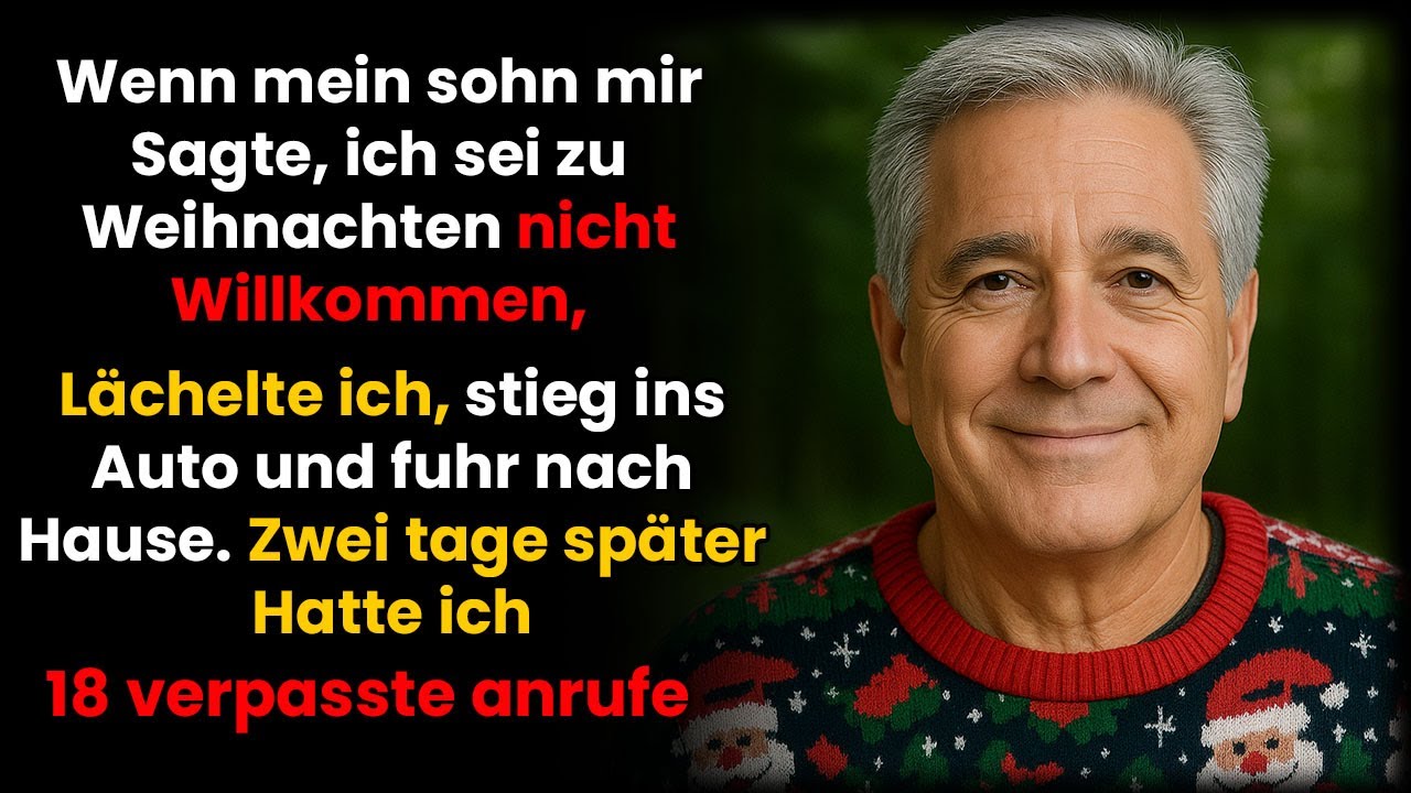 Mein Sohn sagte, er erwarte mich nicht zu Weihnachten – also stoppte ich die Hypothekenzahlung