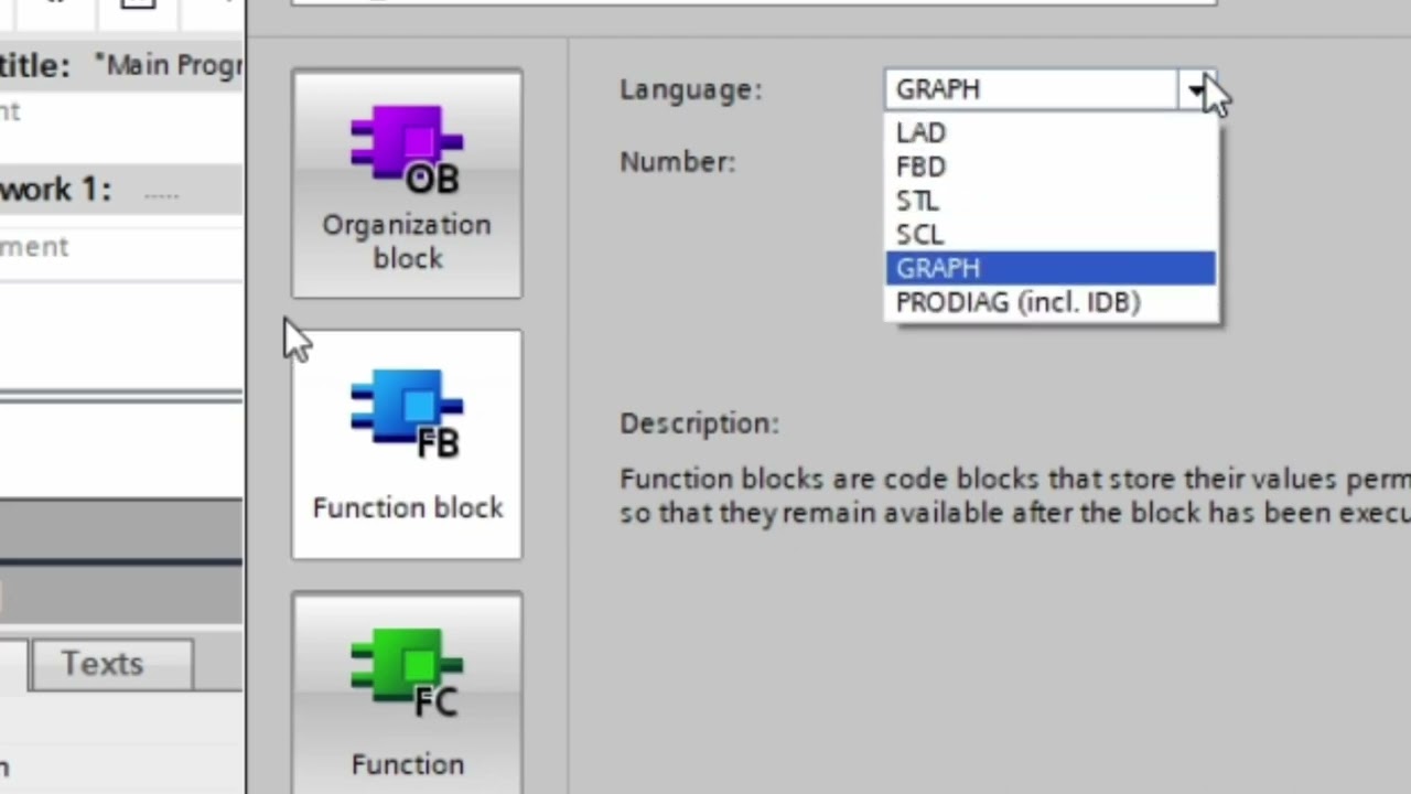 GRAFCET básico en TIA Portal con S7-1500